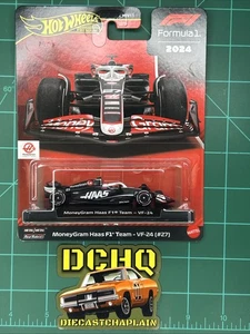 Hot Wheels 2025 🔥 Fórmula 1 Premium 🔥 MoneyGram Haas F1 Team - En estado bastante bueno 24 (#27) - Imagen 1 de 4