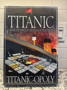 TITANIC-OPOLY Monopoly Board Game Titanic Museum Complete Rare - Picture 1 of 7