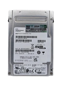 HP 1.6TB U.3 NVMe MU P21843-001 KCD6XVUL1T60 - Picture 1 of 2