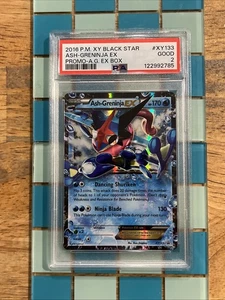 GRADED PSA 2 2016 P.M. XY Black Star Ash-Greninja EX Promo-A.G. EX Box #XY133 - Bild 1 von 2