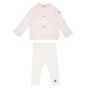 Moncler Girls Teddy Bear Motif 2-Piece Tracksuit, Size 3Y - Picture 1 of 2