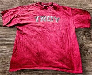 Gildan Troy University Spellout T-shirt Womens XL Red Short Sleeve Ultra Cotton - Picture 1 of 10