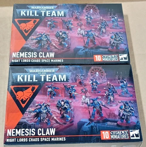 ⚔️ONE-CLICK - WARHAMMER 40K - 2X NEMISIS CLAW - NIGHT LORDS - KILL TEAM - NUEVO EN CAJA⚔️ Foto 1 de 1