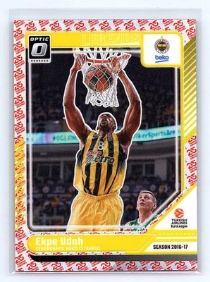 Ekpe Udoh 2024-25 Donruss EuroLeague #188 Optic 25th Anniversary #/25 - Image 1 of 2