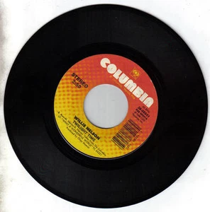 Willie Nelson 45 rpm Columbia Records,1989,38-08541,Twilight Time/ Ac-Cent-Tchu - Imagen 1 de 2
