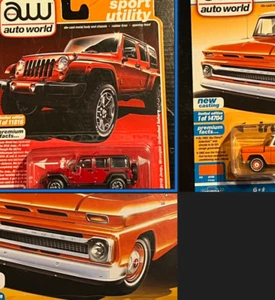 Auto World 2013 Jeep Wrangler Unlimited und/oder 1965 Chevy Suburban - Bild 1 von 4