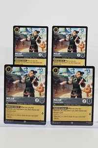 Disney Lorcana Mulan - Verkleideter Soldat 193/204 Archazias Insel 4 Karten CM - Bild 1 von 1