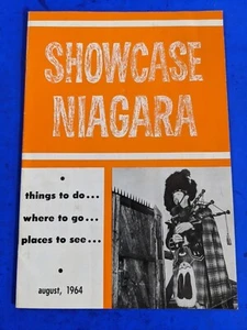 Showcase Niagara August 1964 Things To Do Where To Go Places To See Brochure - Picture 1 of 5