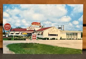 Postal de colección Marshalltown Iowa 1957 Lloyd's Restaurant US HWY 30 7C -K1193 - Imagen 1 de 7