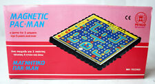 RARE VINTAGE 80'S PAC MAN GREEK PORTABLE MAGNETIC BOARD GAME PETALO GREECE NEW !