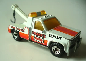 1987 Matchbox Frank's Getty GMC Wrecker Tow Truck Vintage Diecast - Picture 1 of 5