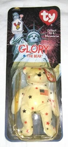 GLORY The Bear-1997 McDonalds Ty Beanie Baby con rari errori 1993, OakBrook - Foto 1 di 5