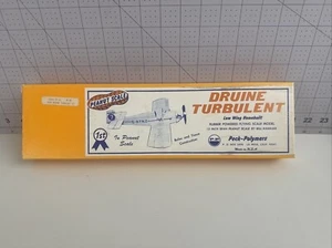 PECK POLYMERS DRUINE TURBULENT #PP-3 PEANUT SCALE FLYING BALSA WOOD MODEL 12" - Picture 1 of 9