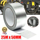 25m Heat Shield Wrap Tape Auto Exhaust Pipe Adhesive Reflective Aluminum Foil AU