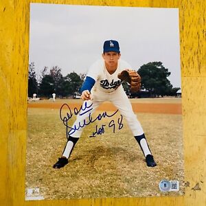 DON SUTTON DODGERS SIGNED / AUTOGRAPHED 8X10 PHOTO BECKETT COA NICE!!