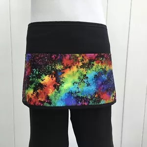 Tie-dye Bright Colors Server waitress waist apron 3 pocket restaurant Spring - Picture 1 of 4