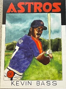 2021 Topps x Spotlight 70 ft. Andy Friedman Kevin Bass #44 Free Shipping! - Picture 1 of 2