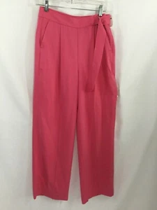GAP Womens Size 2 Hot Pink Pants Adjustable Cinch Belt NWT - Picture 1 of 10