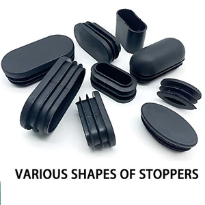 Oval/Eyeglasses/Arches Chair Leg Caps Non-slip Table Foot Cover Floor Protector - Picture 1 of 5