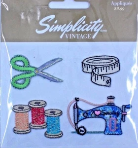 Juego de apliques bordados autoadhesivos vintage envío gratuito - Imagen 1 de 3