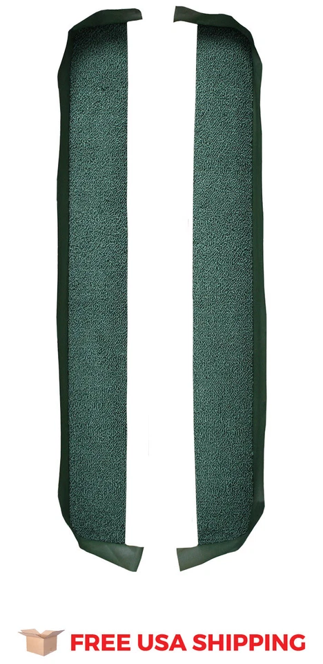 FITS 1968-1969 Buick GS 400 Door Panel 8 Inch Inserts 2pc Loop Carpet - Imagem 1 de 1