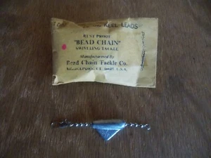 12 NUEVO Bead Chain Tackle Co. 3/8oz Quilla Cables Cadena Cuentas Aparejo Giratorio 12/25 - Imagen 1 de 2