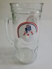 New England Patriots Beer Mug Original Helmet Logo Glass 7?H Nfl Vtg 1970'S Pats