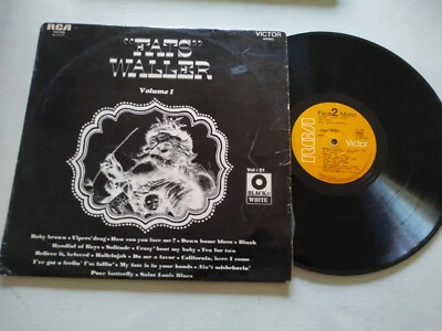 Fats Waller Vol I Rca 1959 730659 Mono France First Press LP 12 " vinile VG/VG - Photo 1/4