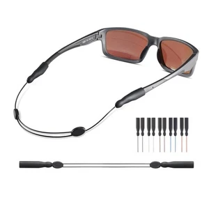 Glasses Strap -No Tail Adjustable Sunglasses Strap, Eyeglasses Strap, Cable S... - Picture 1 of 7