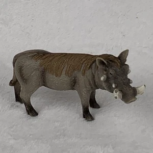 Schleich Warzenschwein Wildschwein männliches Wildschwein Rentner 2009 Figur - Bild 1 von 9
