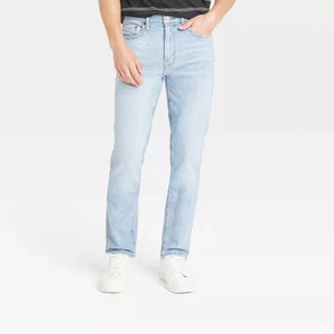 Goodfellow & Co Men's Mid Rise Slim Fit Leg Full Jeans Heavyweight - Picture 1 of 18