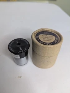 Vintage Goto Kogaku Astronomical Huygens Eyepiece H10-20mm Accessory W/ Box - Imagen 1 de 18