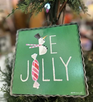 Muñeco de Nieve Navidad Be Jolly Mini Estampado Colección Top Redondo Foto 1 de 4