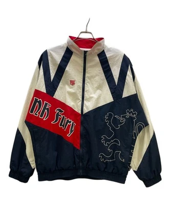 СОСЕДСТВО нейлоновая куртка размер: L белый x темно-синий x красный мужчин 242TSNH-JKM13 - Изображение 1 из 4