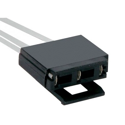 Rabo de porco Acdelco PT1259 3 vias fêmea preto multiuso - Imagem 1 de 4