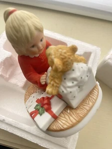 VINTAGE Lenox Figur ""Teddys erstes Weihnachten"" klassisches Geschenk Vintage Erinnerungen - Bild 1 von 10