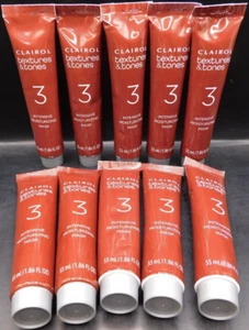 Lot Of 10 Clairol Textures&Tones 3 Intensive Moisturizing Mask 1.86Fl Oz Ea New - Picture 1 of 8