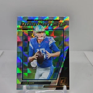 2021 Panini Donruss NFL Jared Goff Lions Dominators Insert - Picture 1 of 2