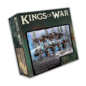 Kings of War Northern Alliance Icekin Hunter/ berserker Regiment - Picture 1 of 5