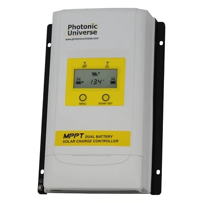 PHOTONIC UNIVERSE 30A MPPT Solarladeregler für 12V / 24V Dual Batteriesysteme bis 100V