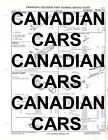 Numéros de pièces de collision CANADA 1970 à 1972 livre de pièces AMC Hornet