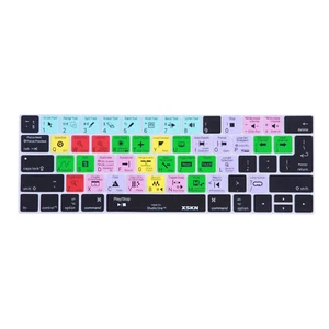 XSKN Studio One Shortcuts Keyboard Cover for Macbook Pro 13.3/15.4 Touch Bar - Picture 1 of 5