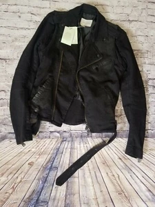 Pierre Balmain Cotton Biker Jacket - Picture 1 of 3