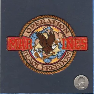 USMC OIF Operation Iraqi Freedom Marine Corps Veteran Squadron Company Patch - Picture 1 of 1