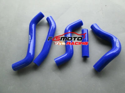 Manguera de refrigerante de radiador de silicona para Suzuki RMZ450 RMZ 450 2007 2008 2009 azul Foto 1 de 4