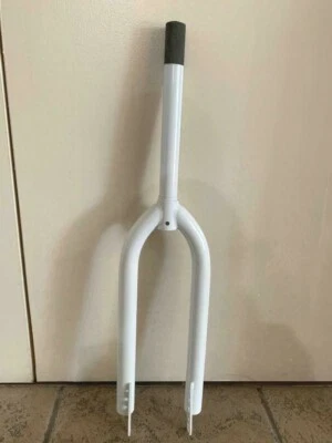 WHITE BICYCLE 26" BEACH CRUISER FORK 1-1/8" THREADLESS BIKES - Image 1 of 2