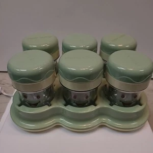 Tazas de almacenamiento de alimentos Nutribullet Baby Bullet + lote base piezas de repuesto - Imagen 1 de 3
