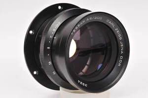 Carl Zeiss Jena DDR Tessar 300mm f.4.5 Lens for Large Format *New Old Stock* - Picture 1 of 8