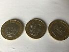Full Set Trio Shakespeare Two £2 Pound Coin 2016 Circulated Good Condition Rare