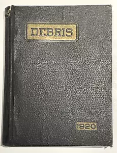 Vintage 1920 Purdue University Yearbook Debris Annual No Writing or Signatures - Foto 1 di 9